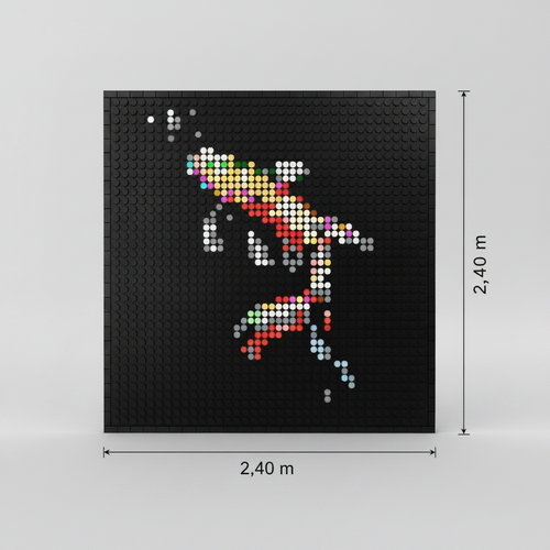 "The Koi" 48x48 von Oliver Thrill
